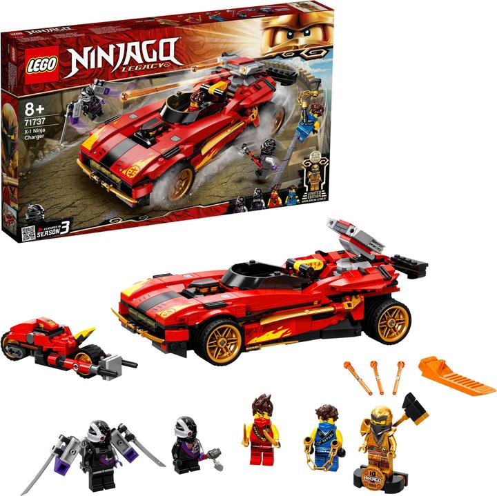 Produktbild LEGO X-1 Ninja Supercar (71737, LEGO Ninjago)