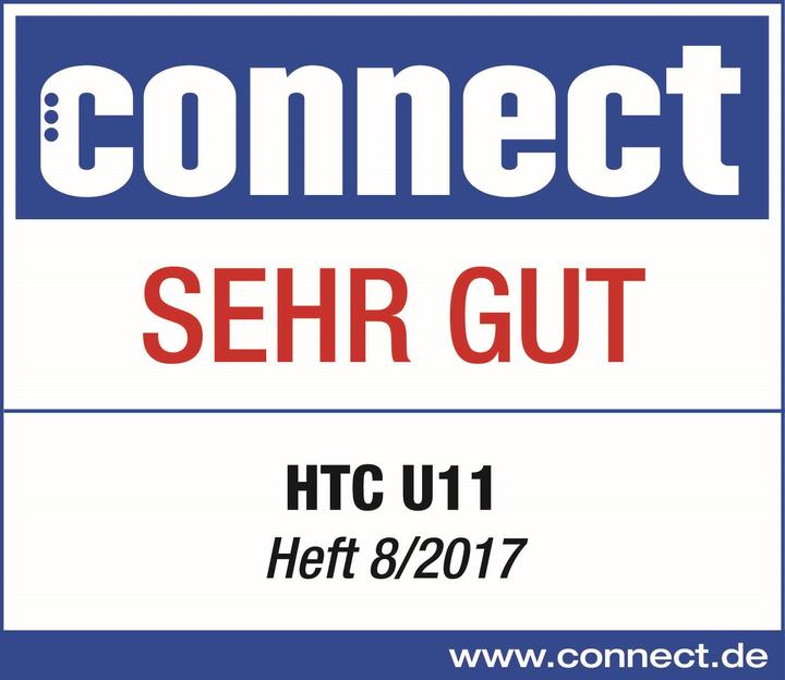 Actual product image HTC U11 (64 GB, Brilliant Black, 5.50", Hybrid Dual SIM, 12.20 Mpx, 4G)