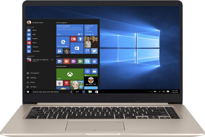 Produktbild ASUS VivoBook S15 S510UA-BQ423T (15.60", Intel Core i5-8250U, 8 GB, 256 GB, CH)