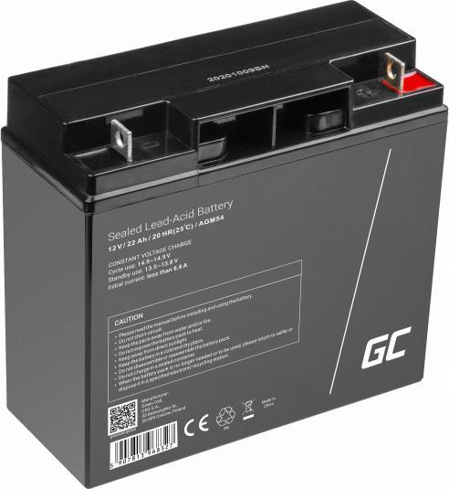 Actual product image GreenCell AGM Battery Lead Acid VRLA - 12V - 22Ah (12 V, 22 Ah)