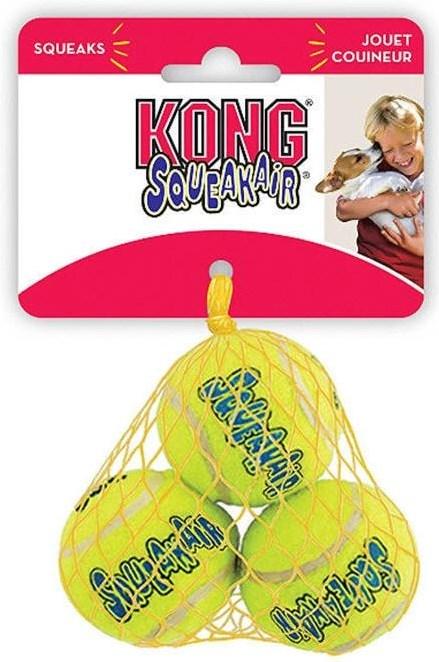 KONG AirDog Squeakair Ball (Ballspielzeug Hund)