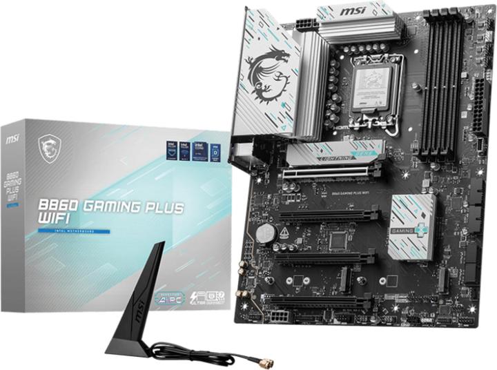 MSI B860 GAMING PLUS WIFI (LGA 1851, Intel B860, ATX)