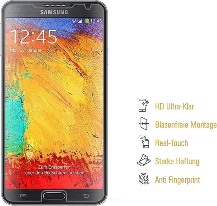Produktbild Protectorking 3x Displayschutz HD Klar (3 Stück, Samsung Galaxy Note 3)