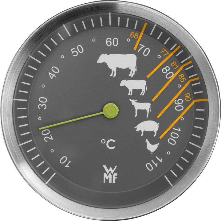 Produktbild WMF Bratenthermometer Fleischthermometer BBQ Thermometer Fleisch Skala von 10- 110°C