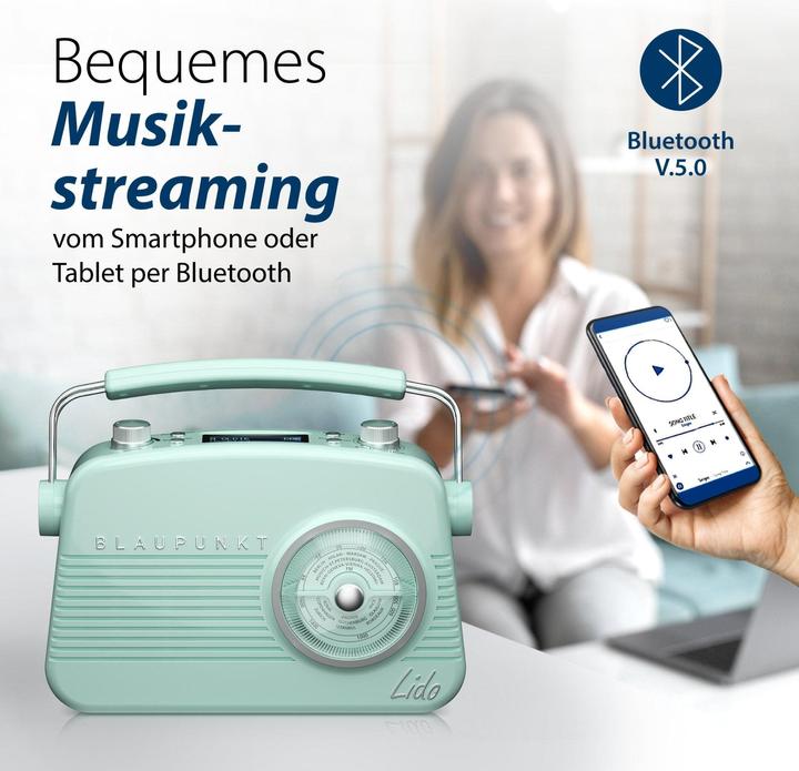 Produktbild Blaupunkt Nostalgieradio mit DAB+ | LIDO VDR 10