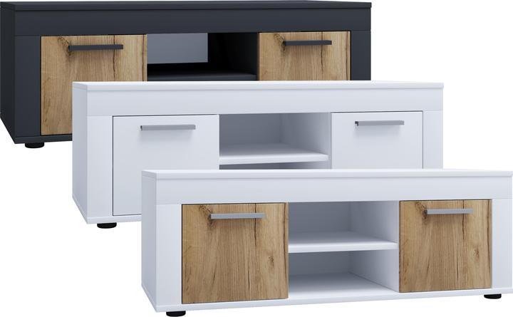 Immagine prodotto VCM Mobiletto TV in legno Mobili TV Usilo L (102 x 45 x 37 cm)
