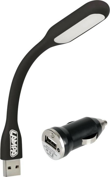 Produktbild Lampa Flexible LED-Lampe COB + USB-Ladegerät 12/24V
