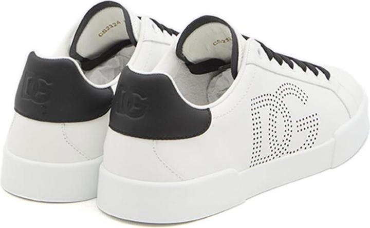 Produktbild Dolce & Gabbana portofino light sneakers in black and white leather (43)