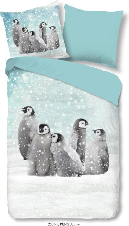 Actual product image Good Morning Pengu (Bedding set, 135 x 200 cm)