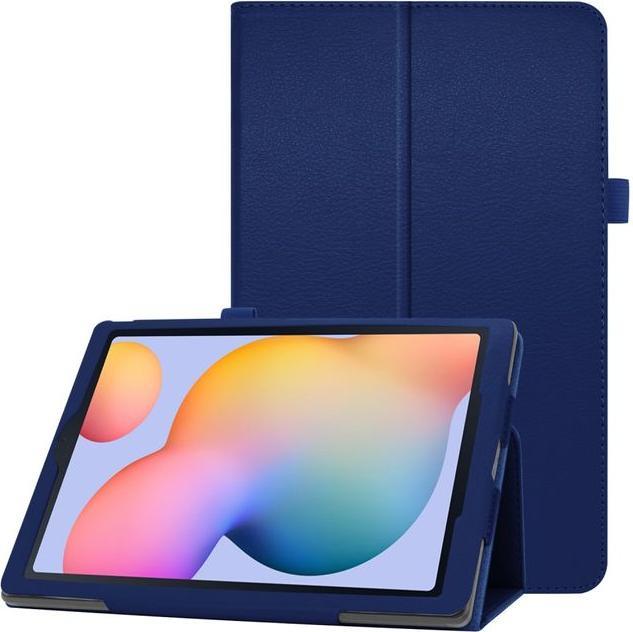 Produktbild MU Classic Litchi Leder Bookcover Hülle (Galaxy Tab S6 Lite)