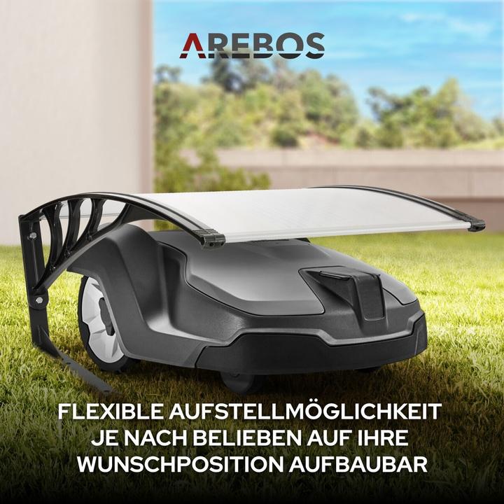 Image du produit Arebos Garage pour tondeuse robot (Tondeuse automatique, Garage pour tondeuse robot)