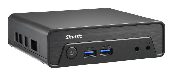 Image du produit Shuttle Nano-PC NE10N, Intel N100, 1x HDMI, 1x DP, 6x USB, 1x LAN, FANLESS, 24/7, VESA (Intel N100)