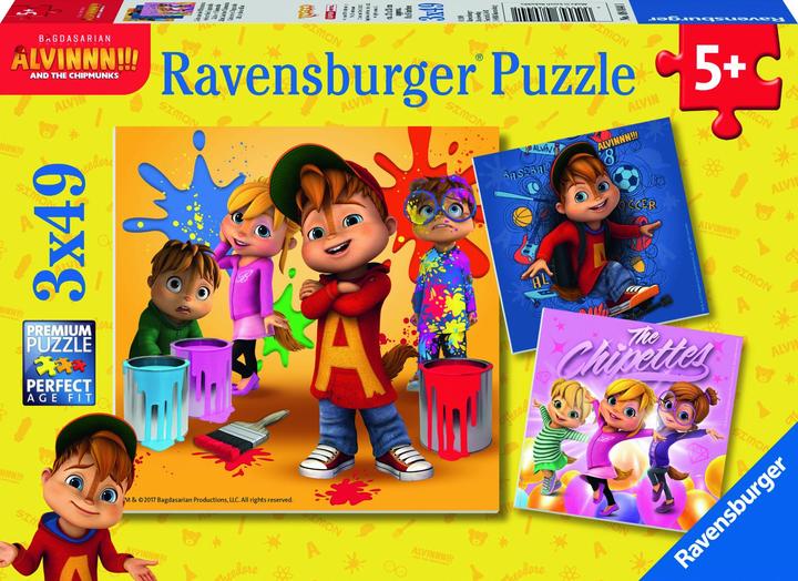 Produktbild Ravensburger Alvin und die Chipmunks (49 Teile)