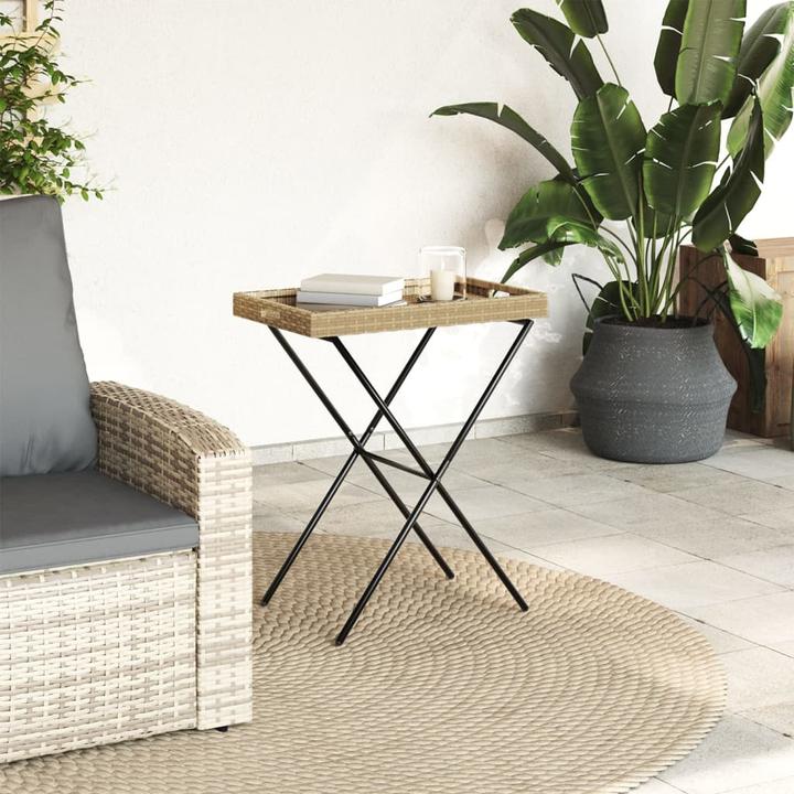 Actual product image VidaXL Folding tray table