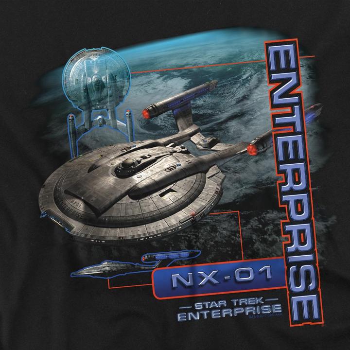 Actual product image Mens Enterprise NX 01 T-Shirt (5XL)