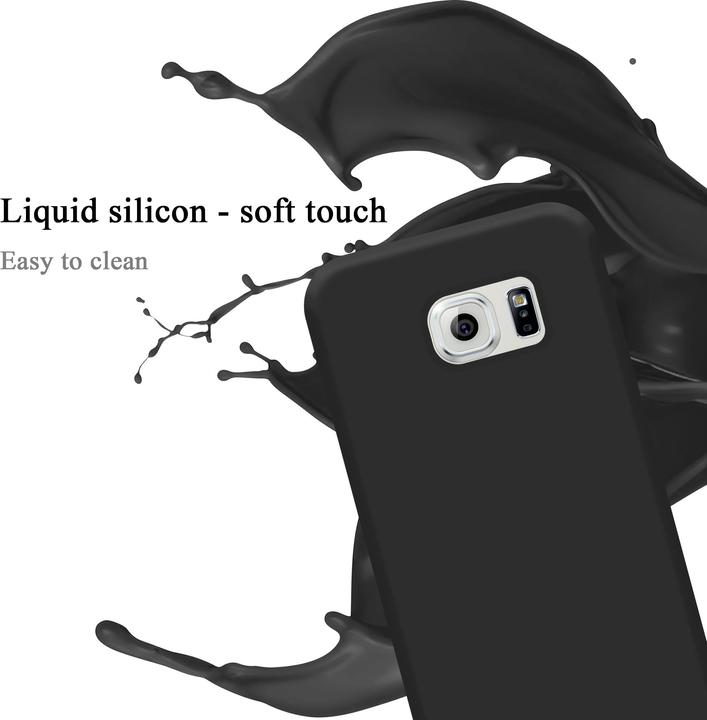 Produktbild Cadorabo TPU Liquid Silicone Case Cover (Samsung Galaxy S6 Edge)