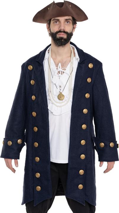 Actual product image Supreme Replicas Piraten Gehrock Silver - Blau, gold (XXL)