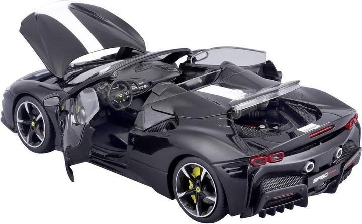 Actual product image Bburago Ferrari Signature SF90 Spider 1/18 black