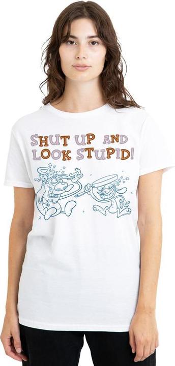 Produktbild Ren & Stimpy Shut Up And Look Stupid! TShirt (S)