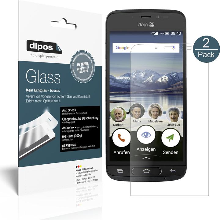 Produktbild Dipos Displayschutz Anti-Shock (1 Stück, Doro 8040)