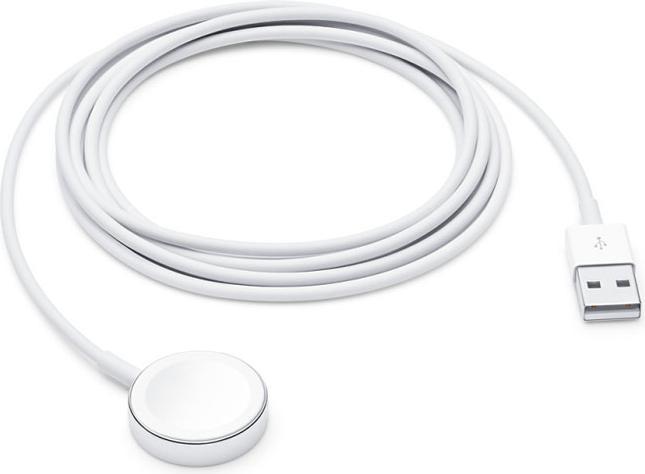 Actual product image - MX2F2ZM|A Apple Magnetic Charging Cable for Apple Watch (2 m) White (bulk pack)