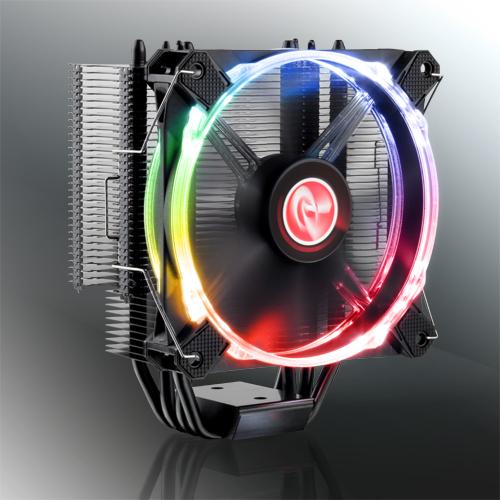 Image du produit Raijintek Leto CPU Cooler, noir, RGB LED (155 mm)