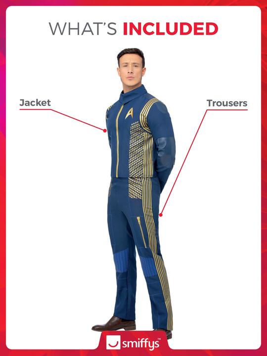 Produktbild Smiffys Star Trek Discovery Uniform Commander (L)