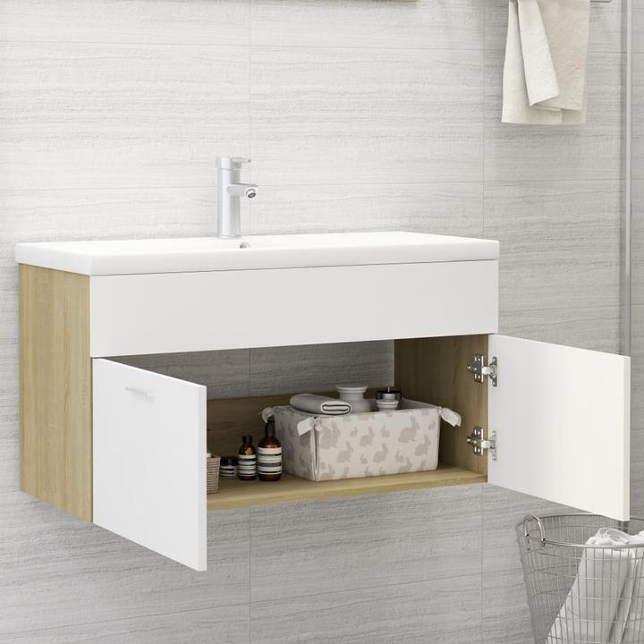 Produktbild VidaXL Waschbeckenunterschrank und Waschbecken