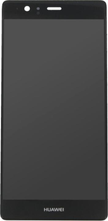 Actual product image OEM Huawei P9 Plus LCD without frame black (Huawei P9 Plus)