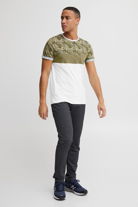 Immagine prodotto Solid Florian T-Shirt Con Disegno Maglietta A Manica Corta Da Uomo Con Girocollo In Cotone 100% (3XL)