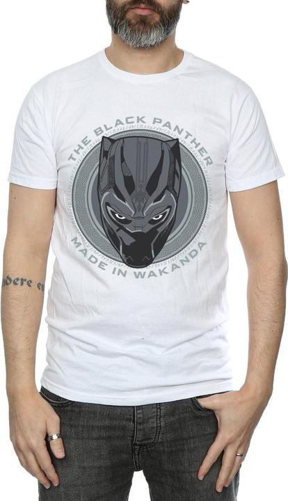 Produktbild Black Mens Made in Wakanda Cotton T-Shirt (M)