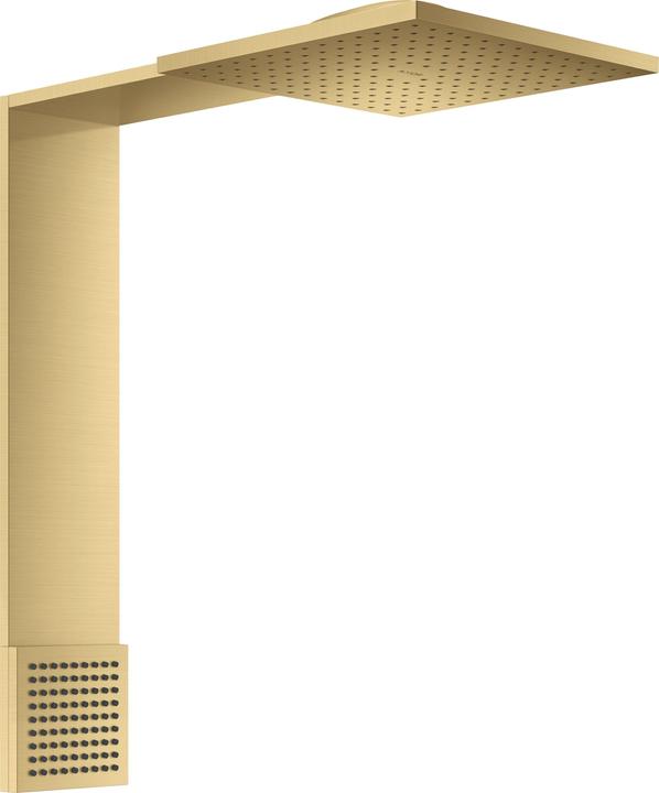 hansgrohe AXOR ShowerComposition shower module 250/250, 2jet, with shoulder shower, projection 488mm (2 Beam types, 21.60 l/min)