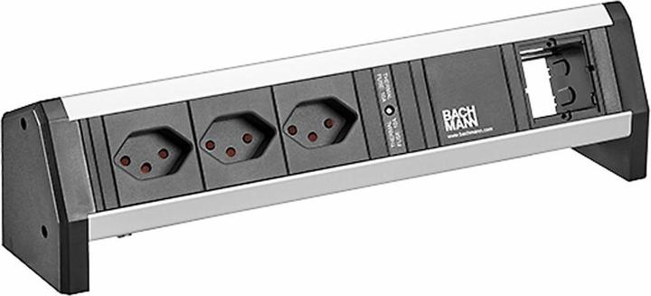Actual product image Bachmann DESK 1 Facility System, 3xCH, 2xCustom Module, 1xFuse with GST18, Keystone (3 x, Type 13, 1 m)