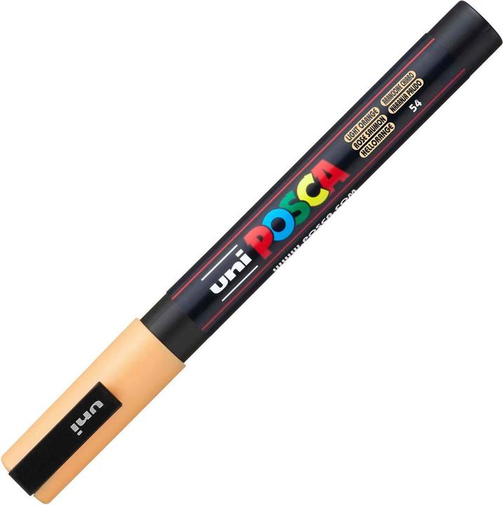 Actual product image Posca Marker PC-3M round tip (Orange, 1.30 mm, 1 x)