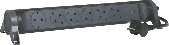 Produktbild Legrand Drehbare Steckdosenleiste, 6-fach Steckdose (6 x, CEE 7/3, CEE, 1.50 m)