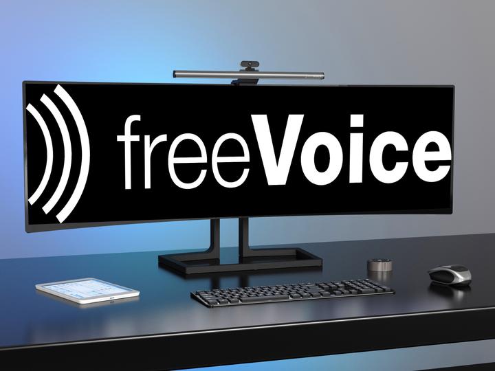 Produktbild FreeVoice Monitor Screenbar