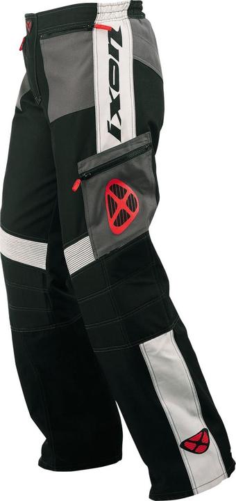 Actual product image Ixon GIGANTIC Enduro-Hose sw.-grau-rot S (Men, Women, S)