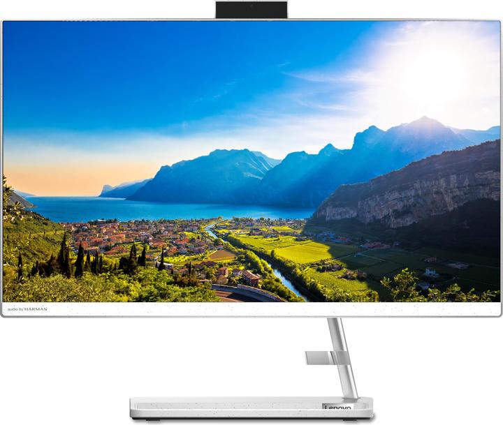 Actual product image Lenovo IdeaCentre AIO 3 27ALC6 AMD Ryzen5 7430U 8GB 512GB SSD AMD Radeon Graphic (AMD Ryzen 5 7430U, 8 GB, 512 GB)