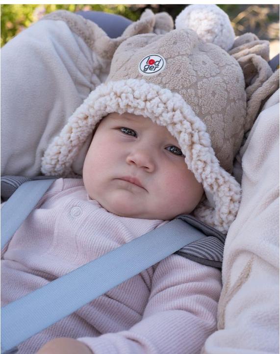 Image du produit Lodger Bonnet d'hiver Folklore Fleece Mauve 1-2 ans (86/92)