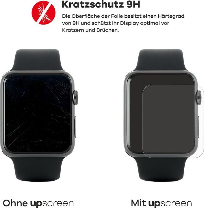 Actual product image upscreen Scratch Shield Glass