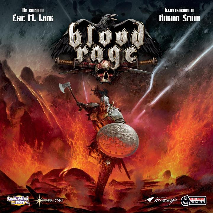 Actual product image Asmodée Blood Rage (Italian)