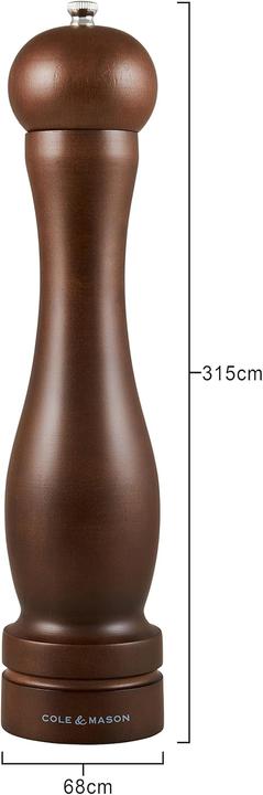 Actual product image Cole & Mason Capstan Forest (Pepper)