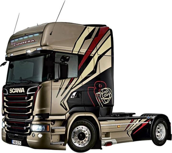 Actual product image Italeri 1:24 SCANIA R730 Streamline Chimera