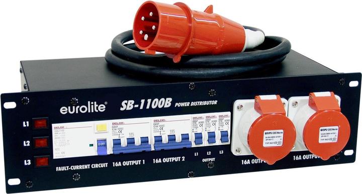 Actual product image Eurolite SB-1100B Power distributor