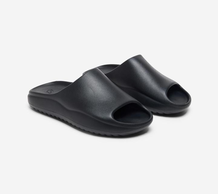 Produktbild Decathlon Badeschlappen Slides Damen/Herren - schwarz (45)
