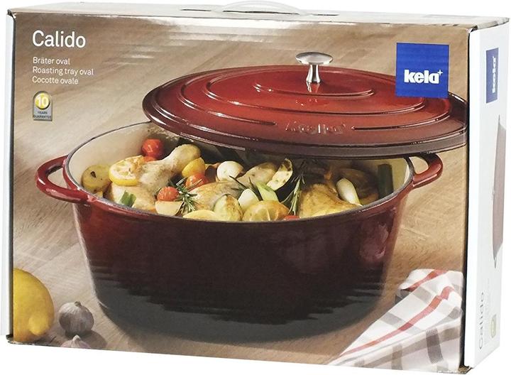Immagine prodotto Kela Calido (36 cm, Pirofila + casseruola, Ghisa)
