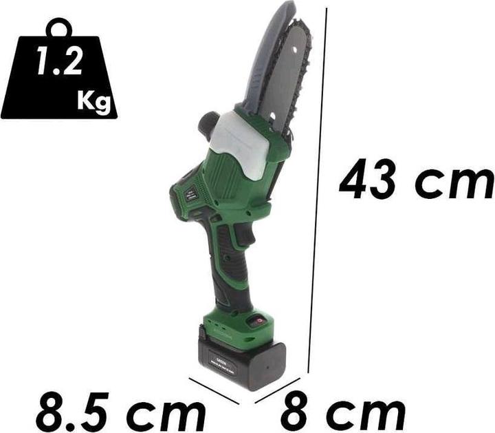 Actual product image GreenBay 2X16.8 V 2 Ah cordless pole pruner