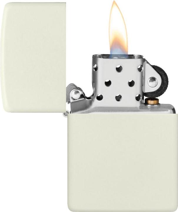 Actual product image Zippo Glow In The Dark Matte
