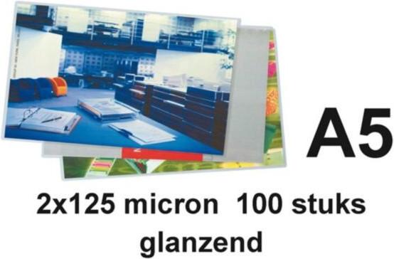 Produktbild GBC Laminierfolie (A5, 100 Stück, 125 µm)