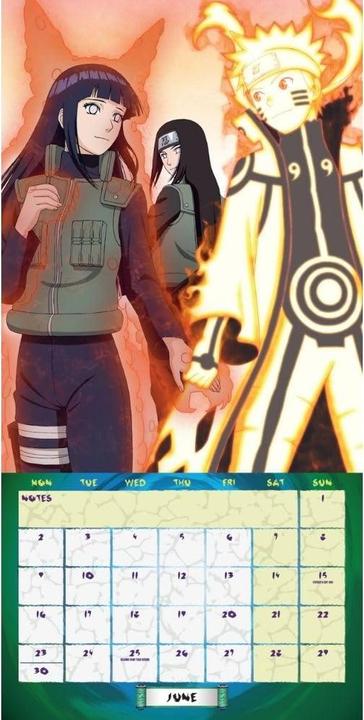 Image du produit Naruto Shippuden - Calendrier mural (30 x 30 cm, Allemand)